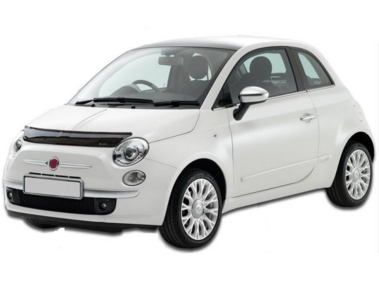 Scoutt Plastový kryt kapoty - Fiat 500 2007-