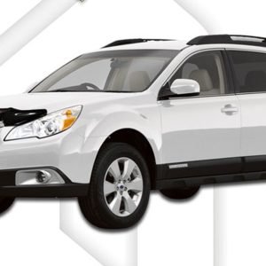Scoutt  Plastový kryt kapoty -Subaru OUTBACK 2009–2014
