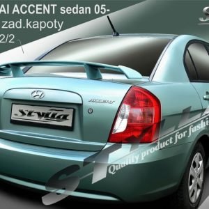 Stylla Spojler - Hyundai ACCENT SEDAN 2006-2012