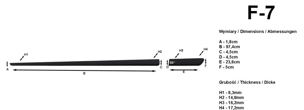 Riderauto Lišty dverí - Fiat PUNTO II. 3 DV 1999-2010 – Obrázok 2