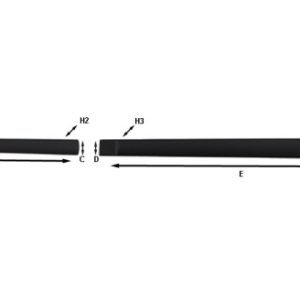 Riderauto Lišty dverí - Ford MONDEO KOMBI 2008r-2012