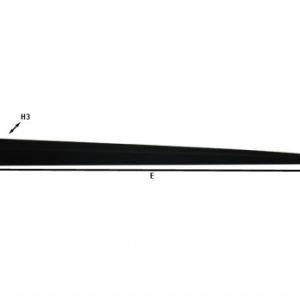 Riderauto Lišty dverí - Kia CEED KOMBI 2012-2018