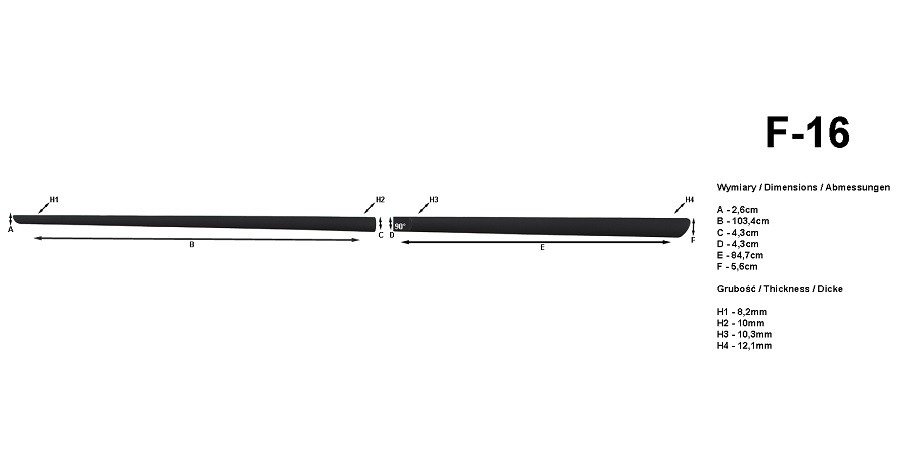 Riderauto Lišty dverí - Mitsubishi GRANDIS 2003-2011 – Obrázok 2