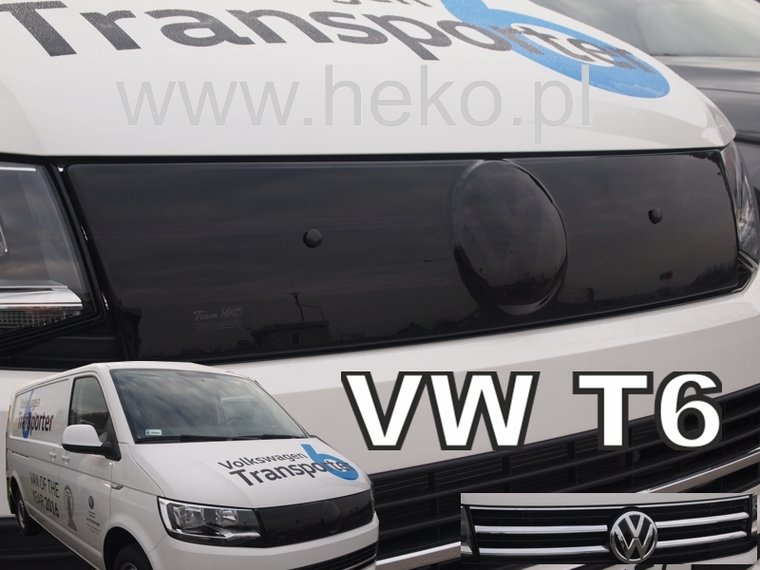 Heko Zimná clona - Volkswagen TRANSPORTER T6 MASKA CHROM HORNA 2015-2019 – Obrázok 2
