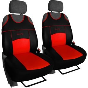 Pokter Autotričká Leather look červené