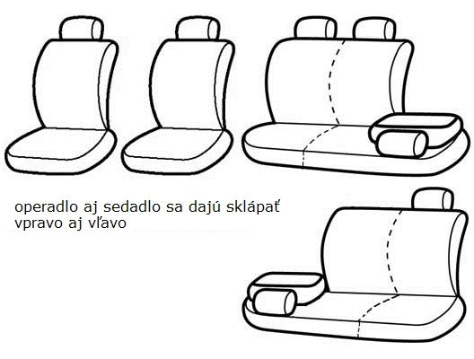 Pokter Autopoťahy Exclusive Alcantara modré – Obrázok 2