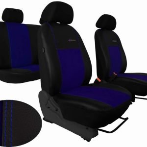 Pokter Autopoťahy Exclusive Alcantara modré