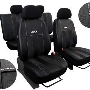 Pokter Autopoťahy Leather Look GT čierne