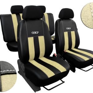 Pokter Autopoťahy Leather Look GT béžové