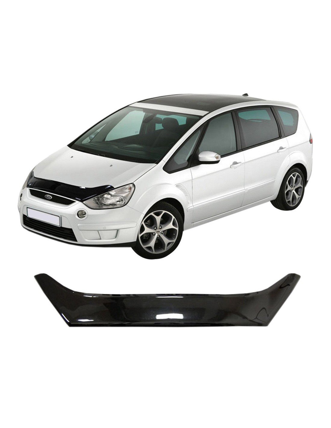 Scoutt Plastový kryt kapoty - Ford S-MAX 2006-2010