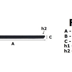Riderauto Lišty dverí - Suzuki Jimny 2018-