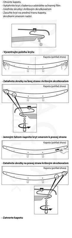 Scoutt Plastový kryt kapoty - BMW X3 G01 2017- – Obrázok 2