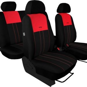 Pokter Autopoťahy TUNING DUE červené