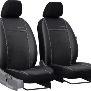 Pokter Autopoťahy Exclusive Alcantara čierne 1+1 - predné